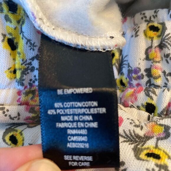 AFRM NWT beautiful floral joggers heavier weight w/ pockets 💐 - Picture 10 of 11